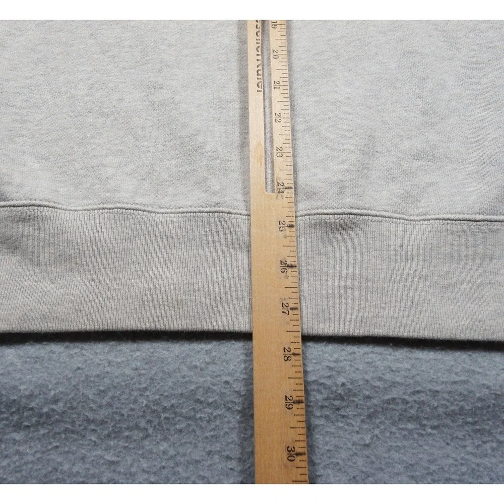 Polo Ralph Lauren Sweatshirt Mens Large Gray Crewneck Pony Logo Fleece Casual